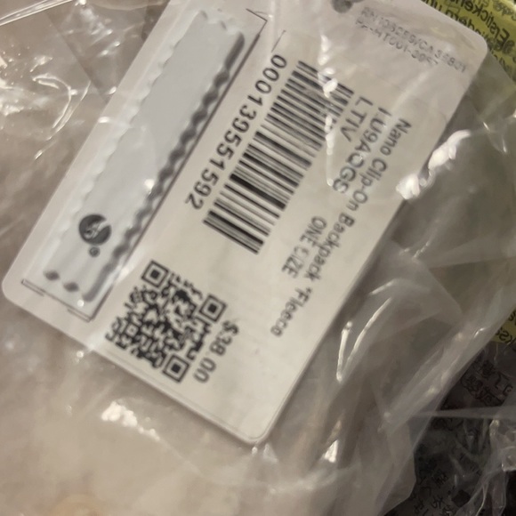 Lululemon Nano Clip-On backpack Fleece - Picture 3 of 3